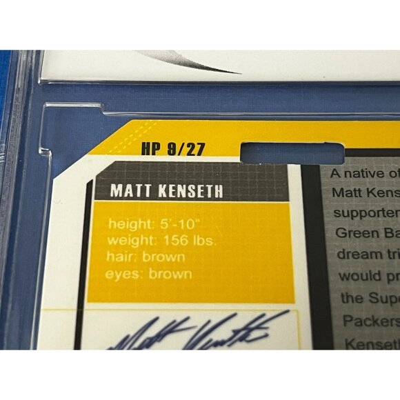 MATT KENSETH 2005 Trackside PROMO Hot Pass National Convention Press Pass BCCG10 - Picture 7 of 7